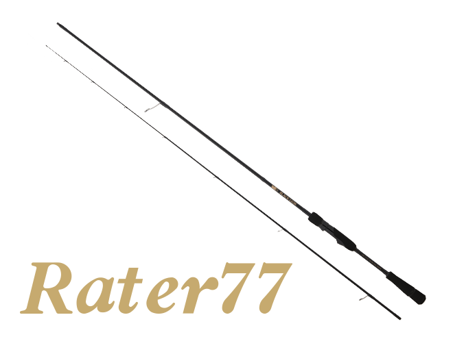 免税 ラーテル77 ブラックライオン　rater77 エギング LION BLACK ロッド