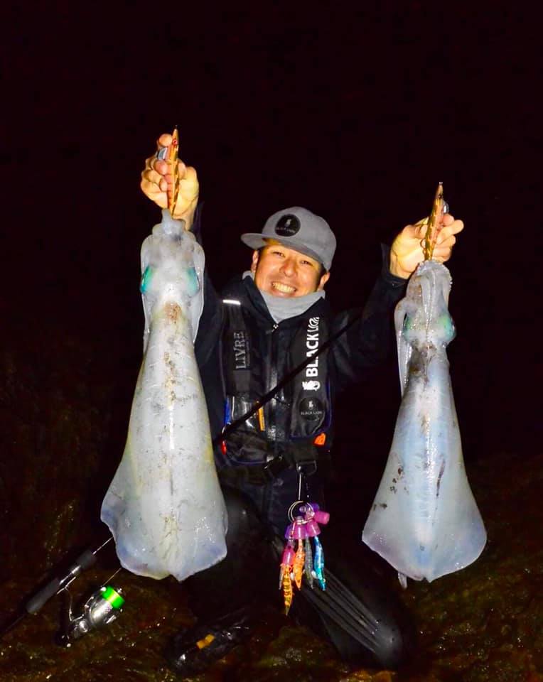 【陸っぱりエギング】