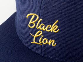 BLACKLION newLOGO FLAT CAP（ネイビー）