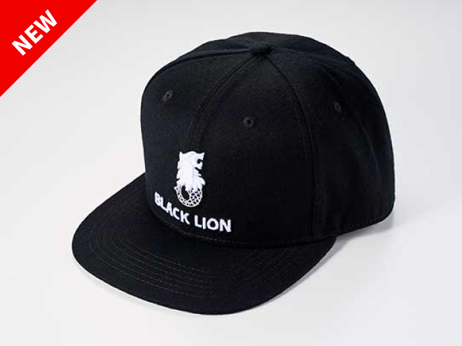 BLACKLION-マーク-FLAT-CAP