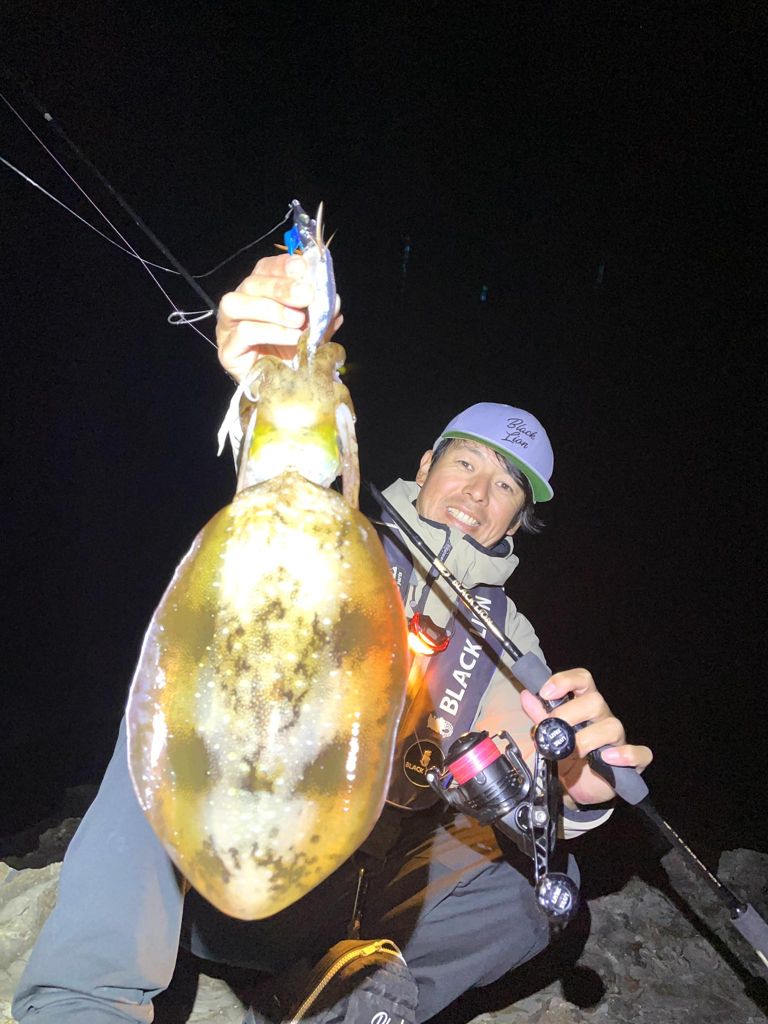 【イカも冬モード】